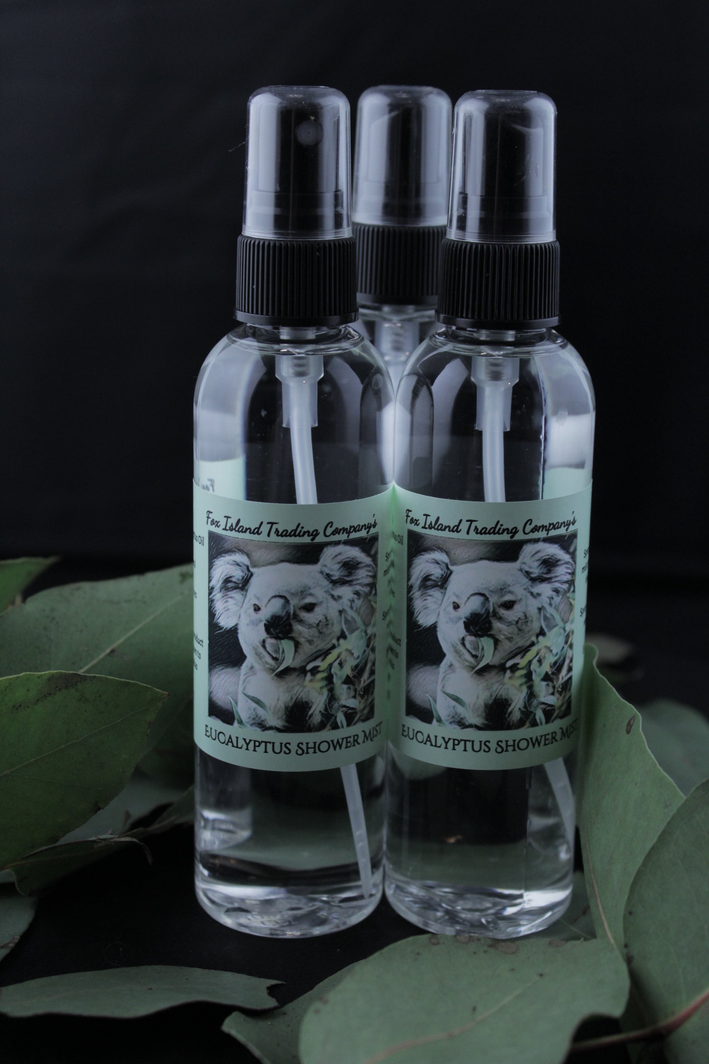 Eucalyptus Shower Spray | Fox Island Trading CO.