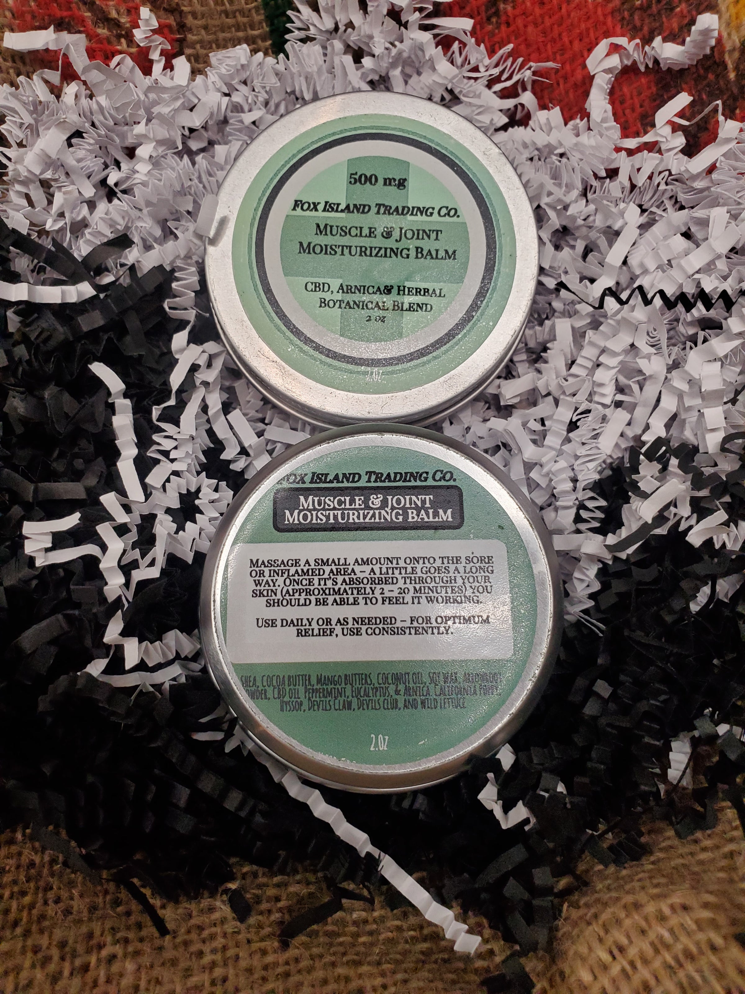 CBD Balm | Fox Island Trading CO.